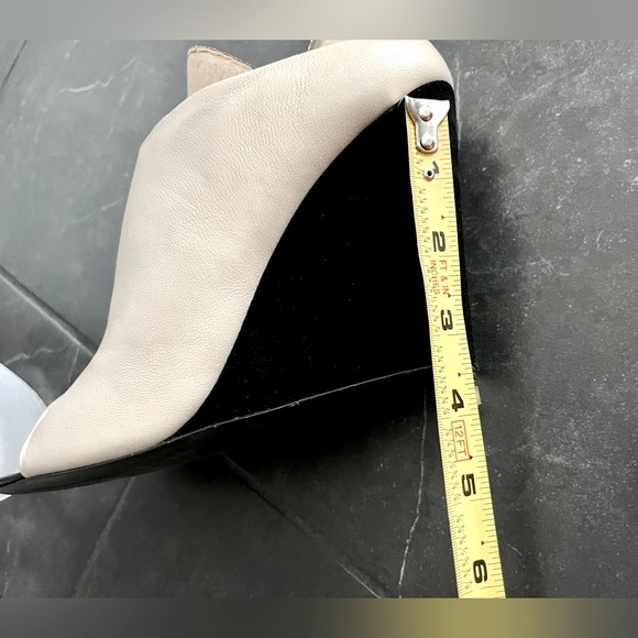 ALEXANDER WANG OPEN-TOE SUEDE-LEATHER
WEDGE BOOTIES - Picture 9 of 9